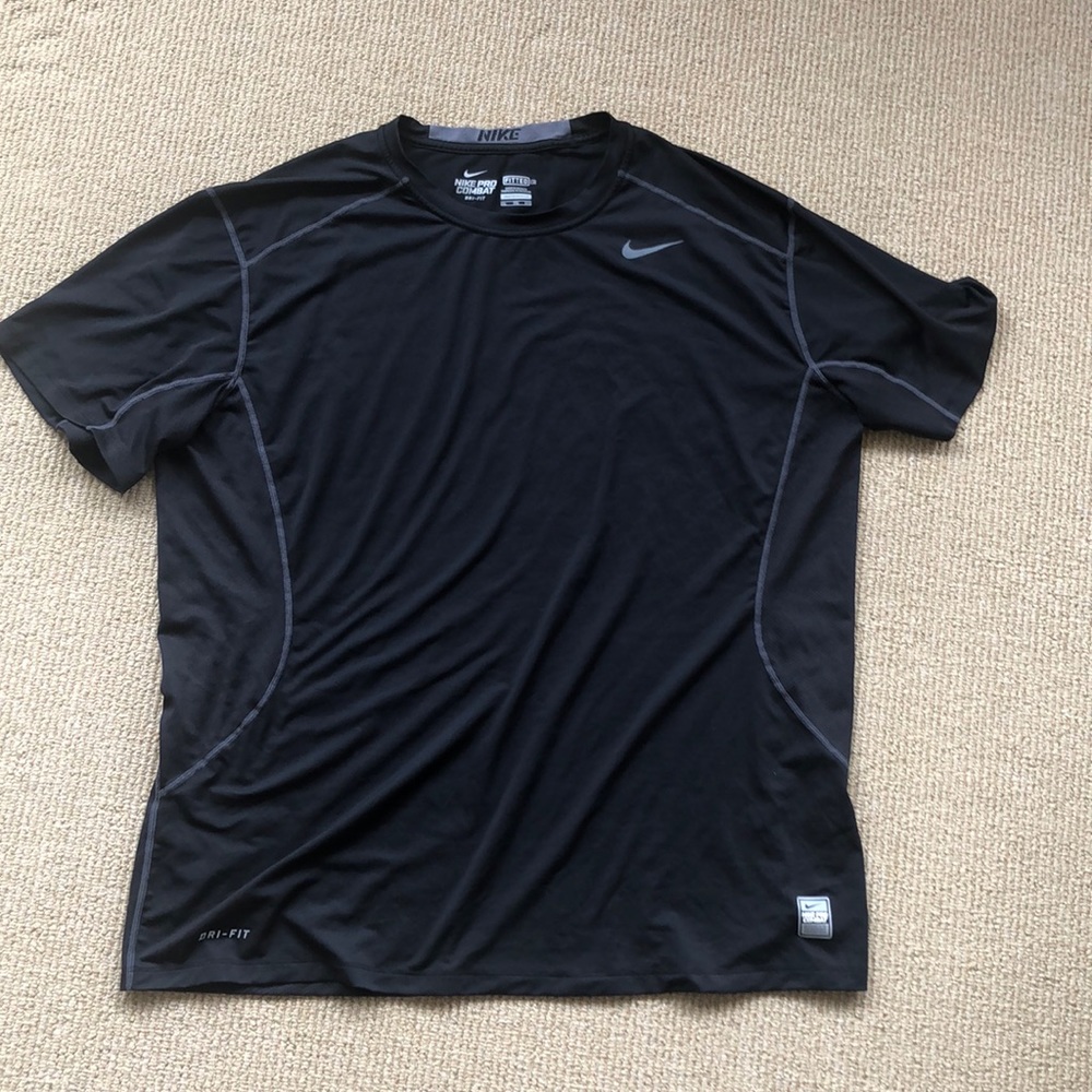Men’s Nike Pro Combat Dri-fit shirt; XXL